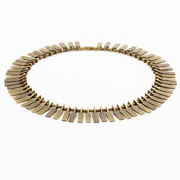Inga-Britt "Ibe" Dahlquist, a necklace "Nefertiti", bronze.