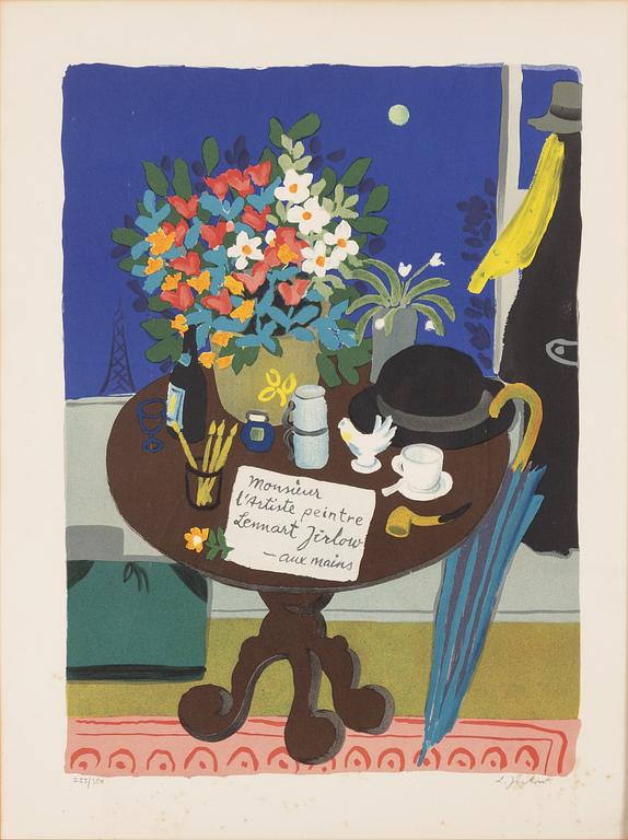 Lennart Jirlow, "Bordet i ateljén".