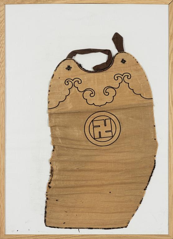 A Mune-ate apron (Japanese chestguard), probably Edo (1603-1868).