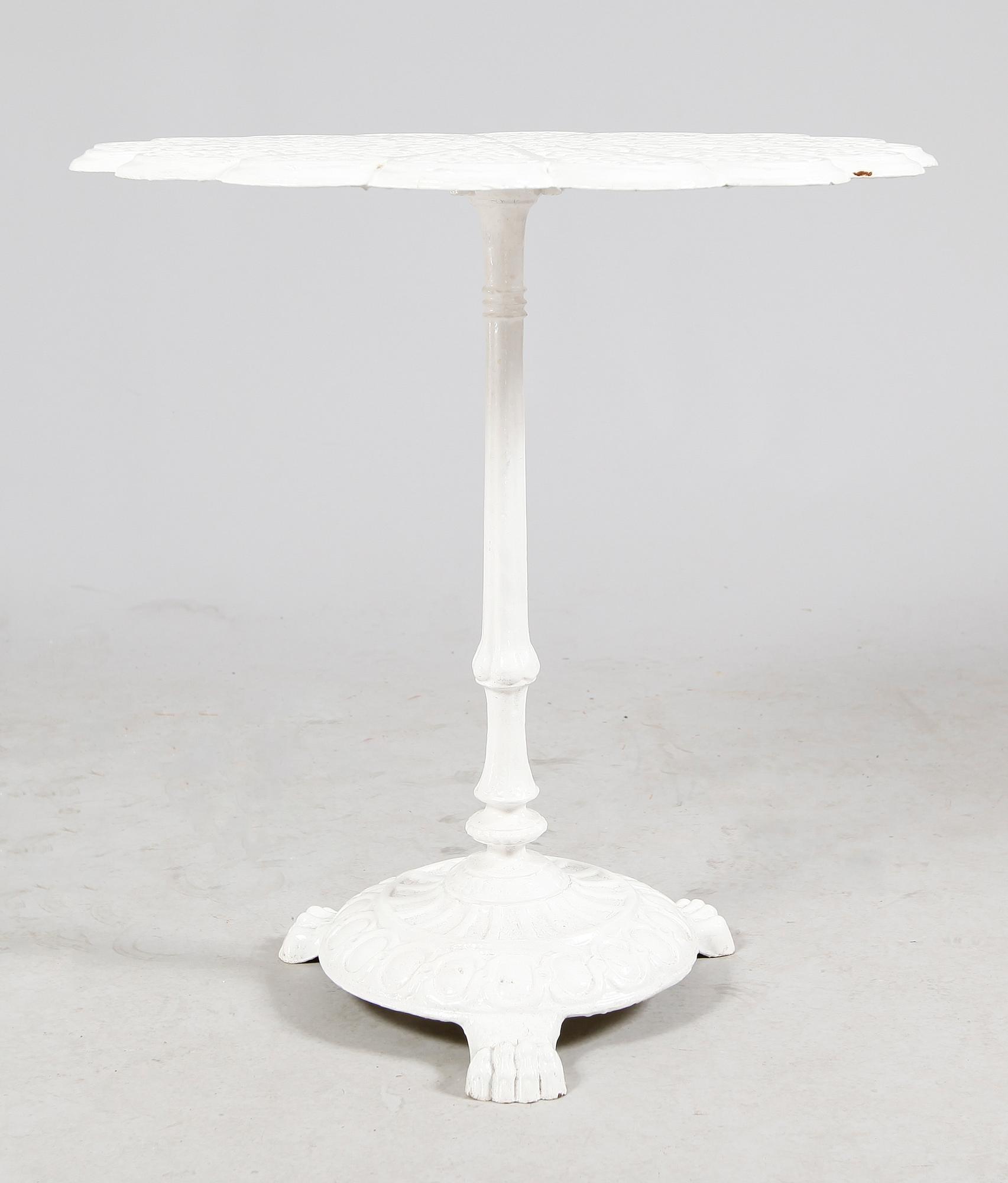 TRÄDGÅRDSBORD, gjutjärn, Stafsjö Bruk, 1900-tal.