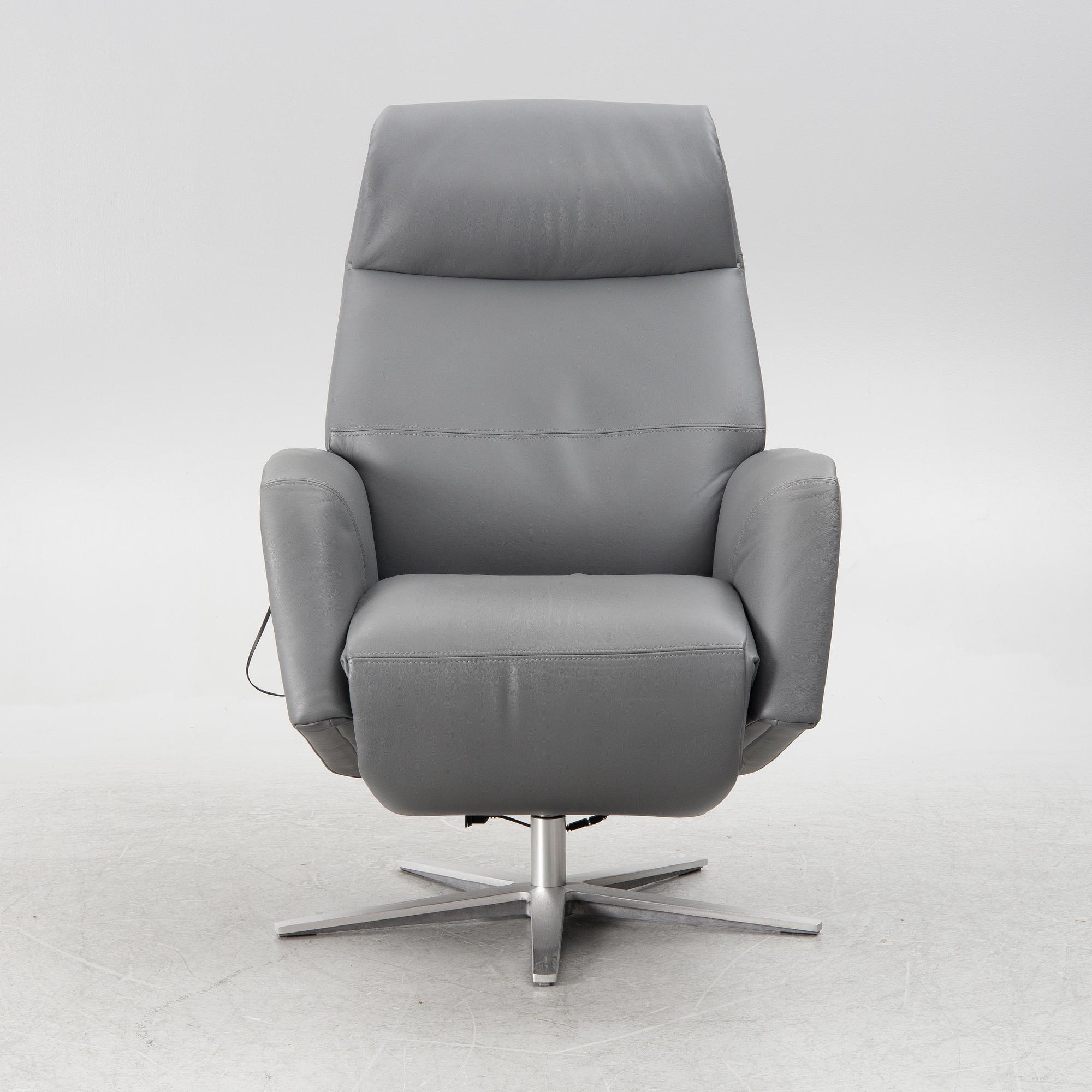 A "Scott Power", recliner chair, Stressless, 21st century.
