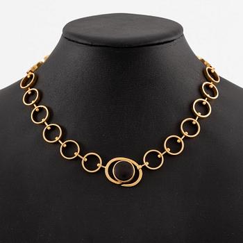 Karl-Ingemar Johansson, a necklace 18K gold with smoky quartz, Gothenburg 1963.
