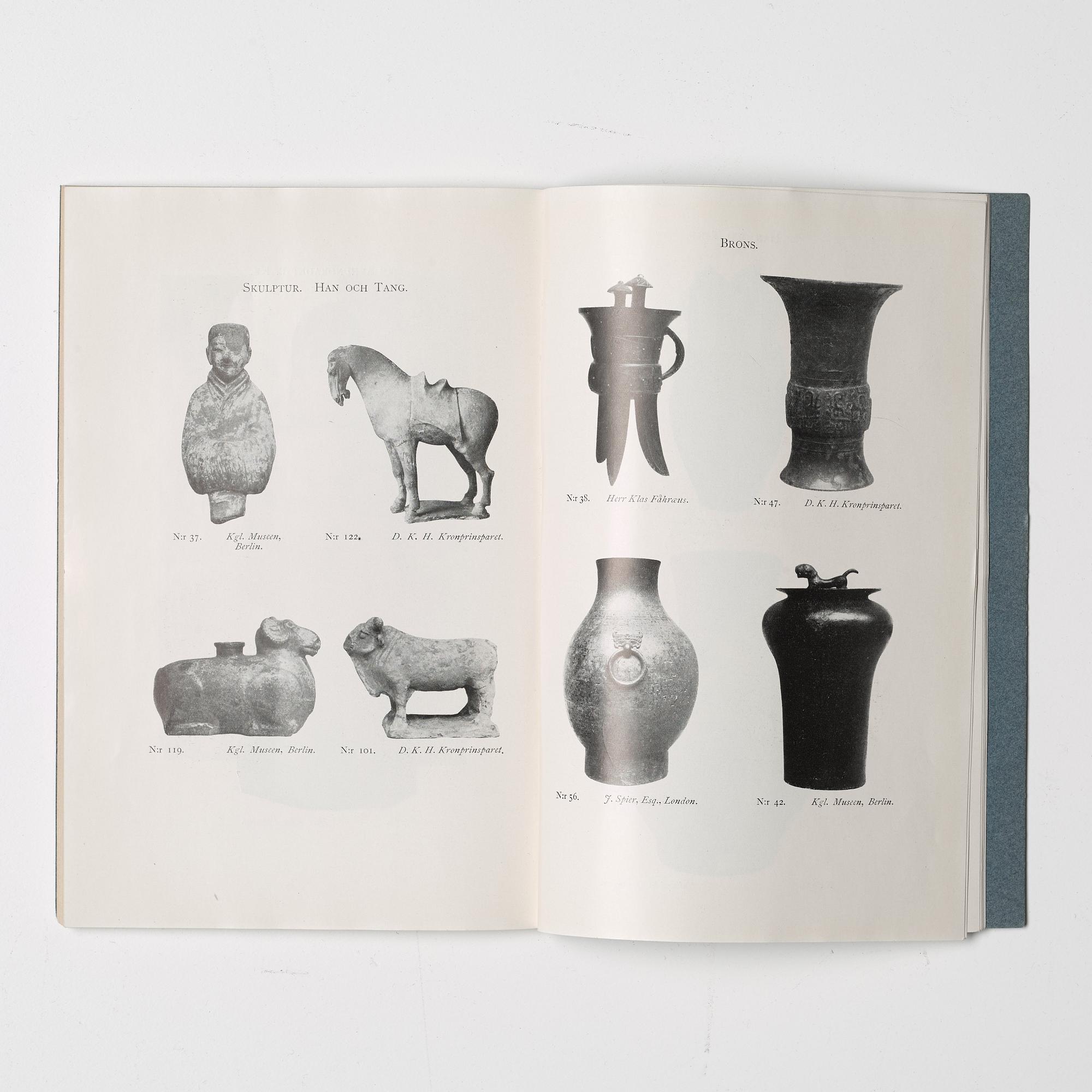 A bronze ritual wine vessel, Zun, presumably Han dynasty or older.