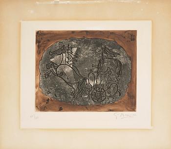 Georges Braque, "Char noir".
