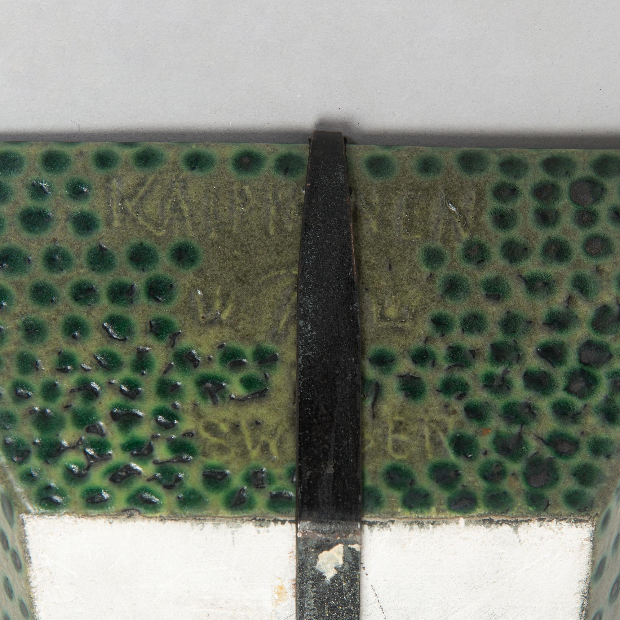 Birger Kaipiainen, skulptur, signerad Kaipiainen Rörstrand Sweden.