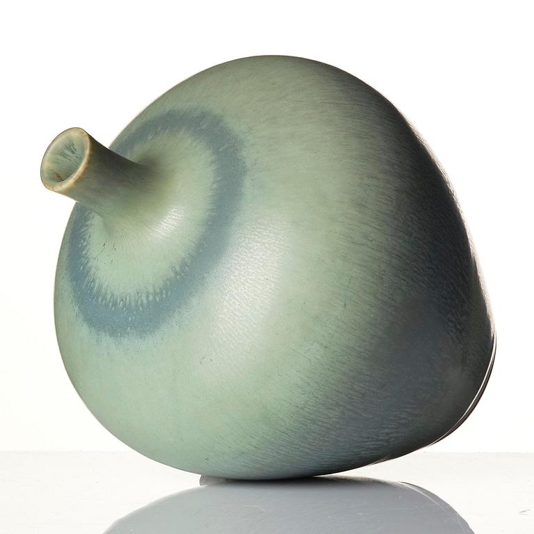 Berndt Friberg, a stoneware vase, Gustavsberg Studio, Sweden 1974.