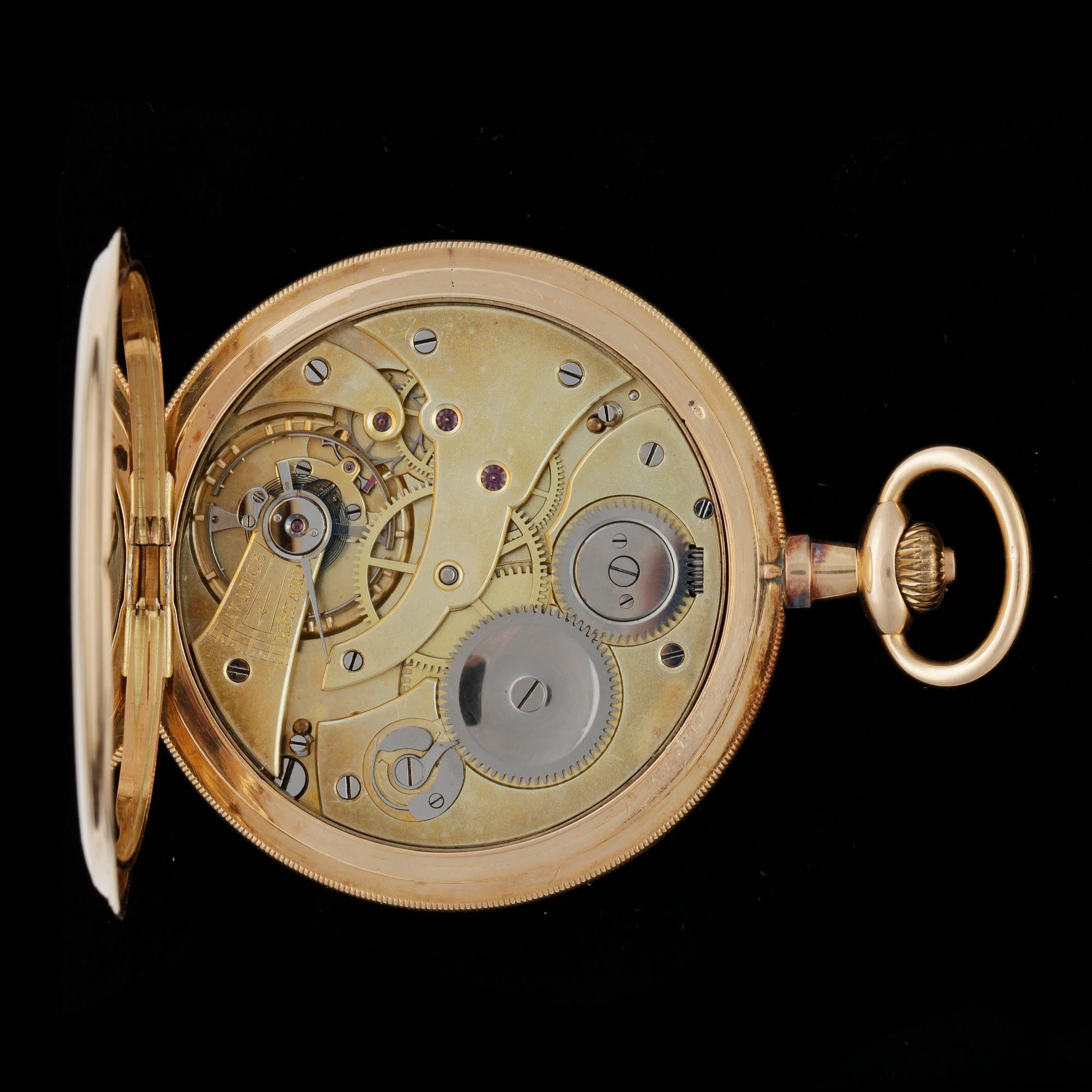 FICKUR, guld 18K, tidigt 1900-tal. Tot ca 70 gram.