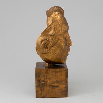 JOHN LUNDQVIST, Skulptur, gips, signerad.