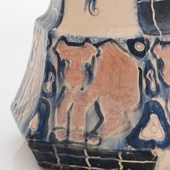 Emil Rekola, a 1920s ceramic vase, Kupittaan Savi.