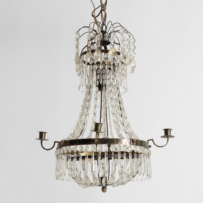 Ljuskrona, gustaviansk stil, 1900-tal.