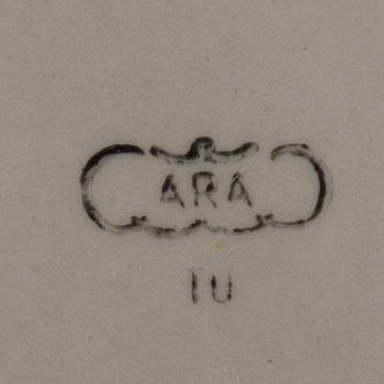 KAFFESERVIS, 22 delar, porslin, "Myrna", Arabia 1937-49.