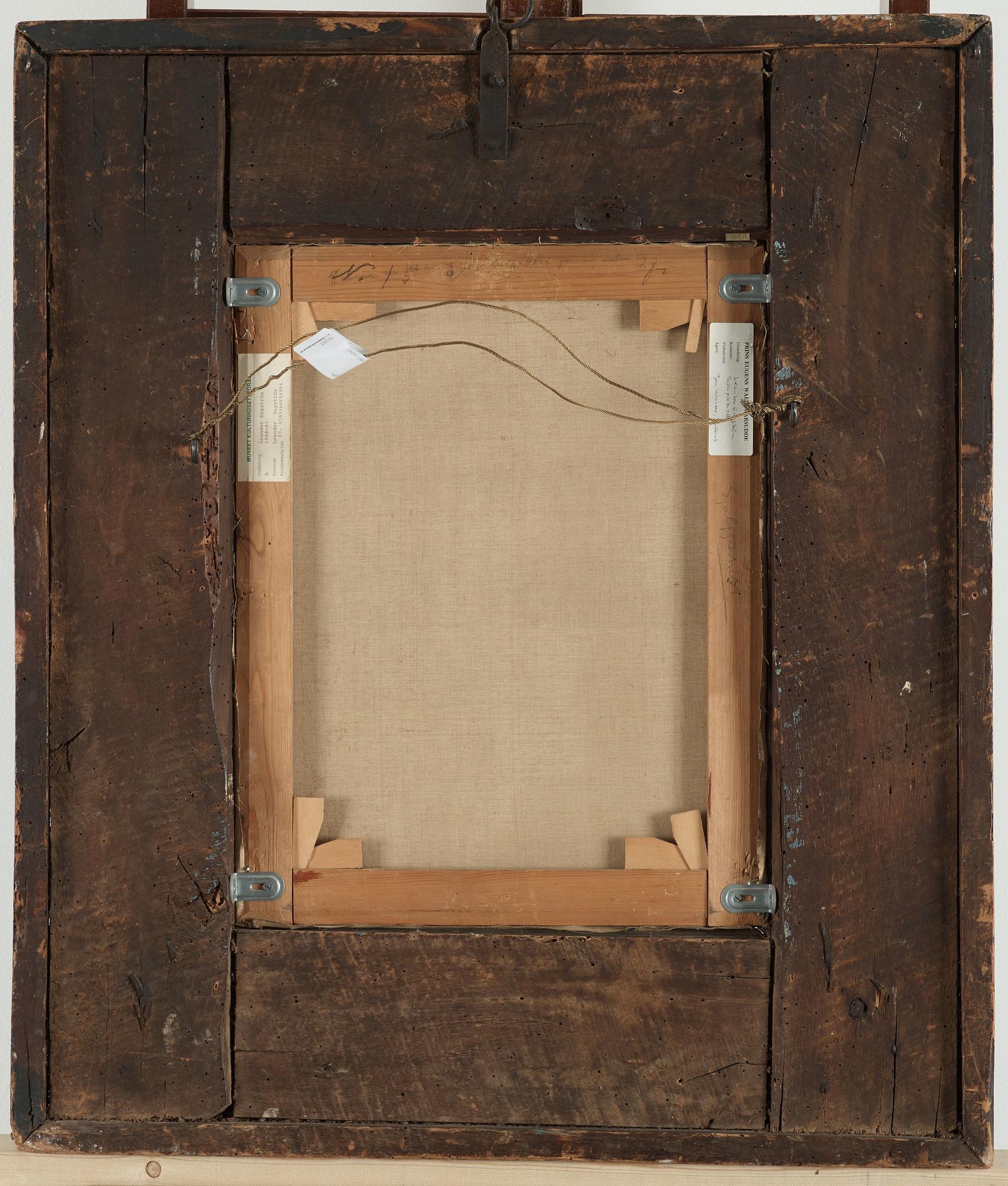 Leander Engström, "Självporträtt".