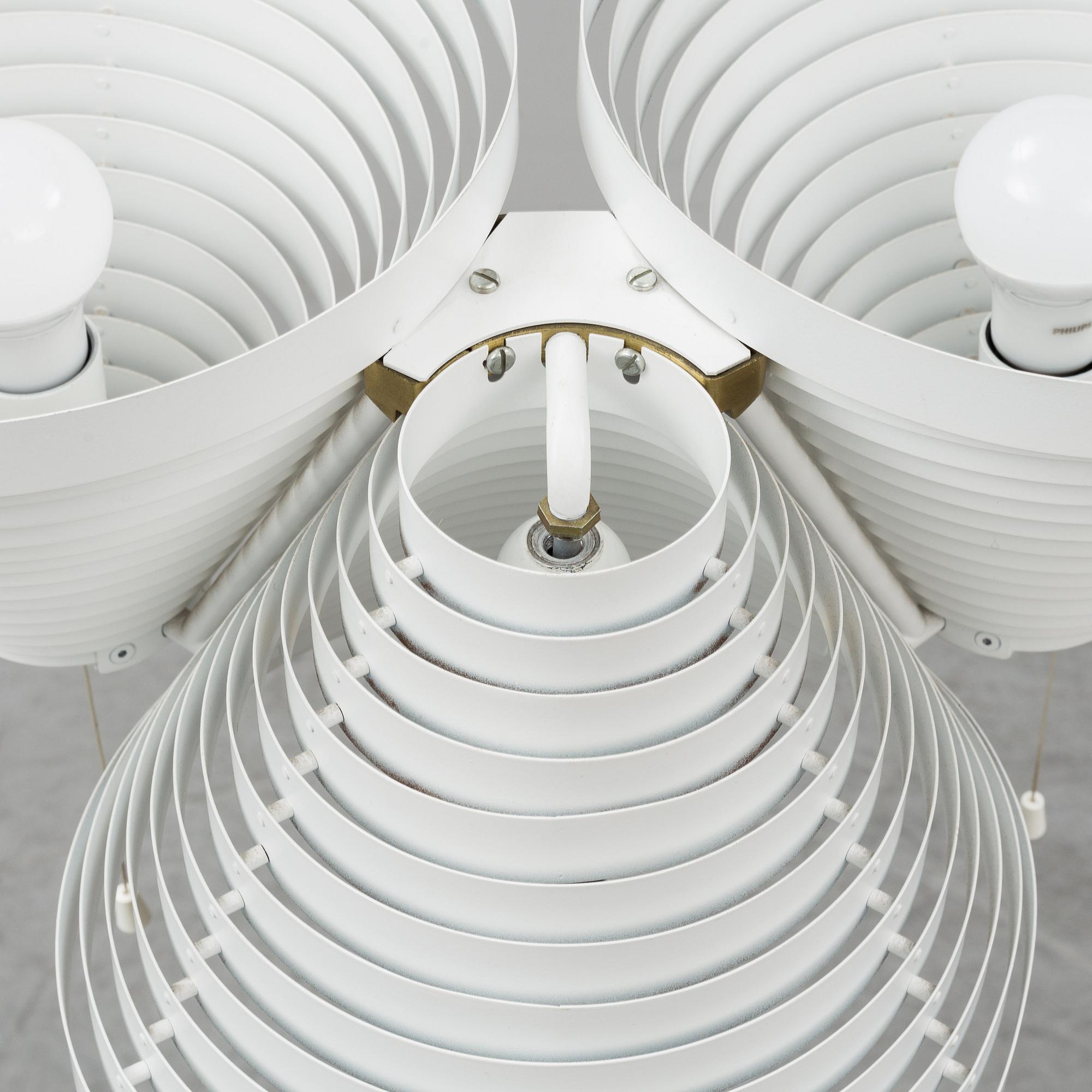 ALVAR AALTO, a model A 809 standard light from Valaisinpaja OY, Finland.