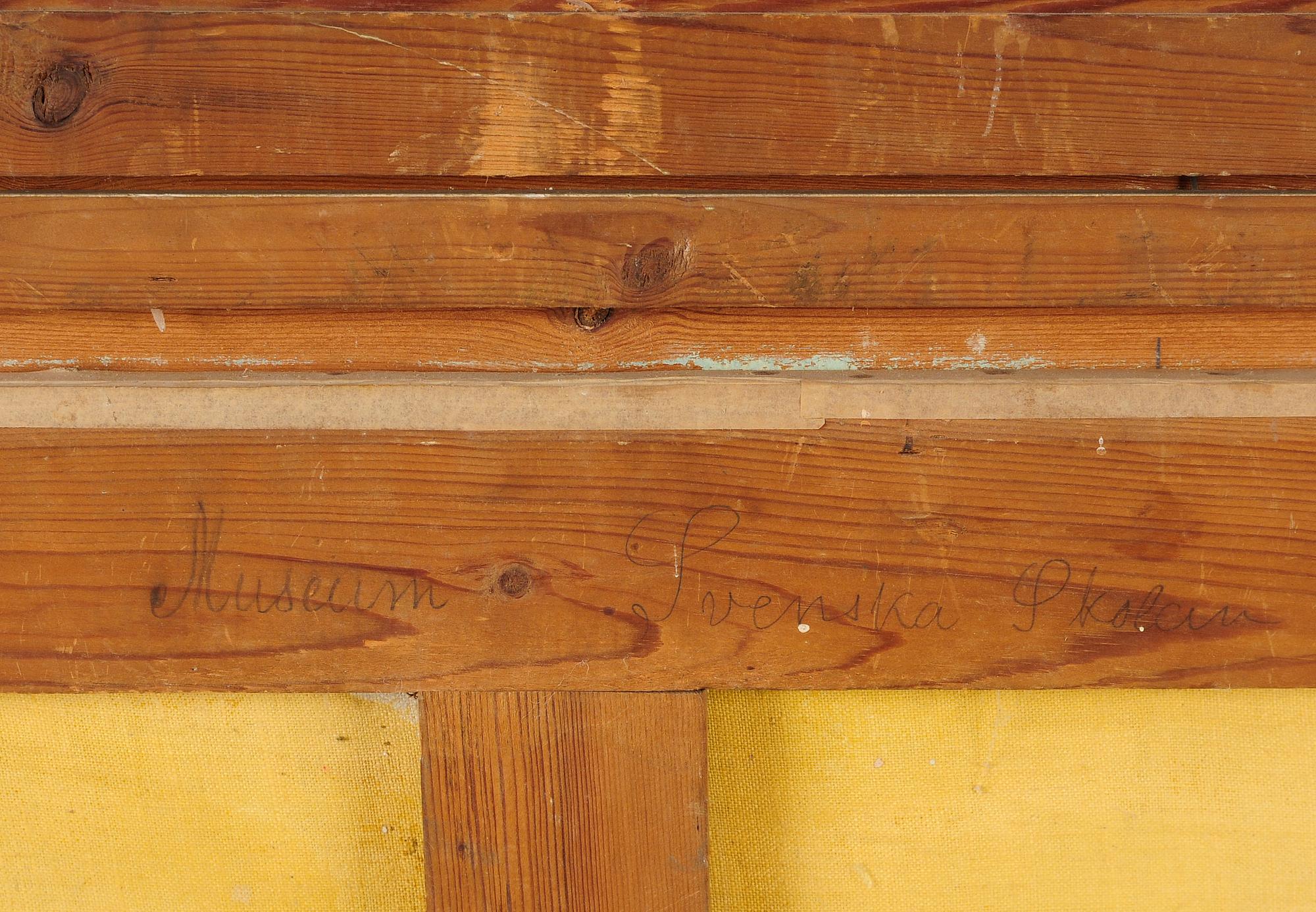 OKÄND KONSTNÄR, olja på duk, signerad copia af F Trampe.