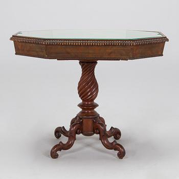 Display table, late 19th century.