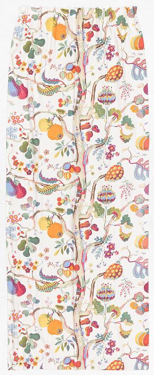 Josef Frank, curtain "Vegetable Tree", Svenskt Tenn.