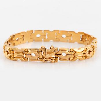 18K gold Italian bracelet.