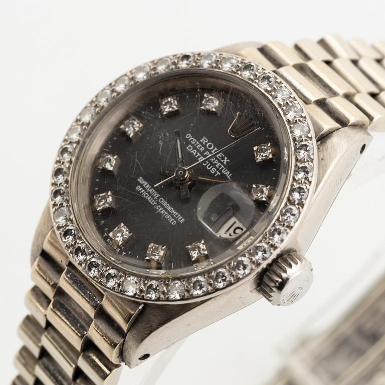 Rolex, Oyster Perpetual, Datejust, wristwatch, 26 mm.