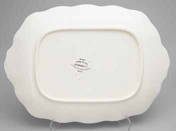 MATSERVIS, 57 delar, "Terre de fer Vermont feres", Paris, omkring 1900.