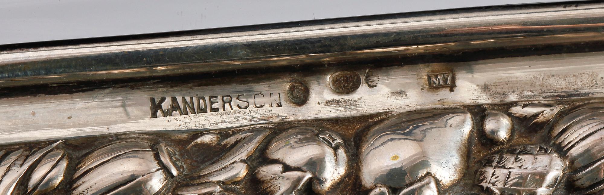 SKÅL, silver, K.Anderson, Stockholm 1914. Silvervikt ca 450 gram.