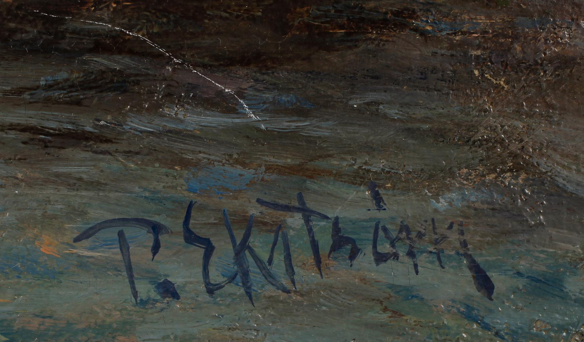 PER EKSTRÖM, olja på duk, sign.