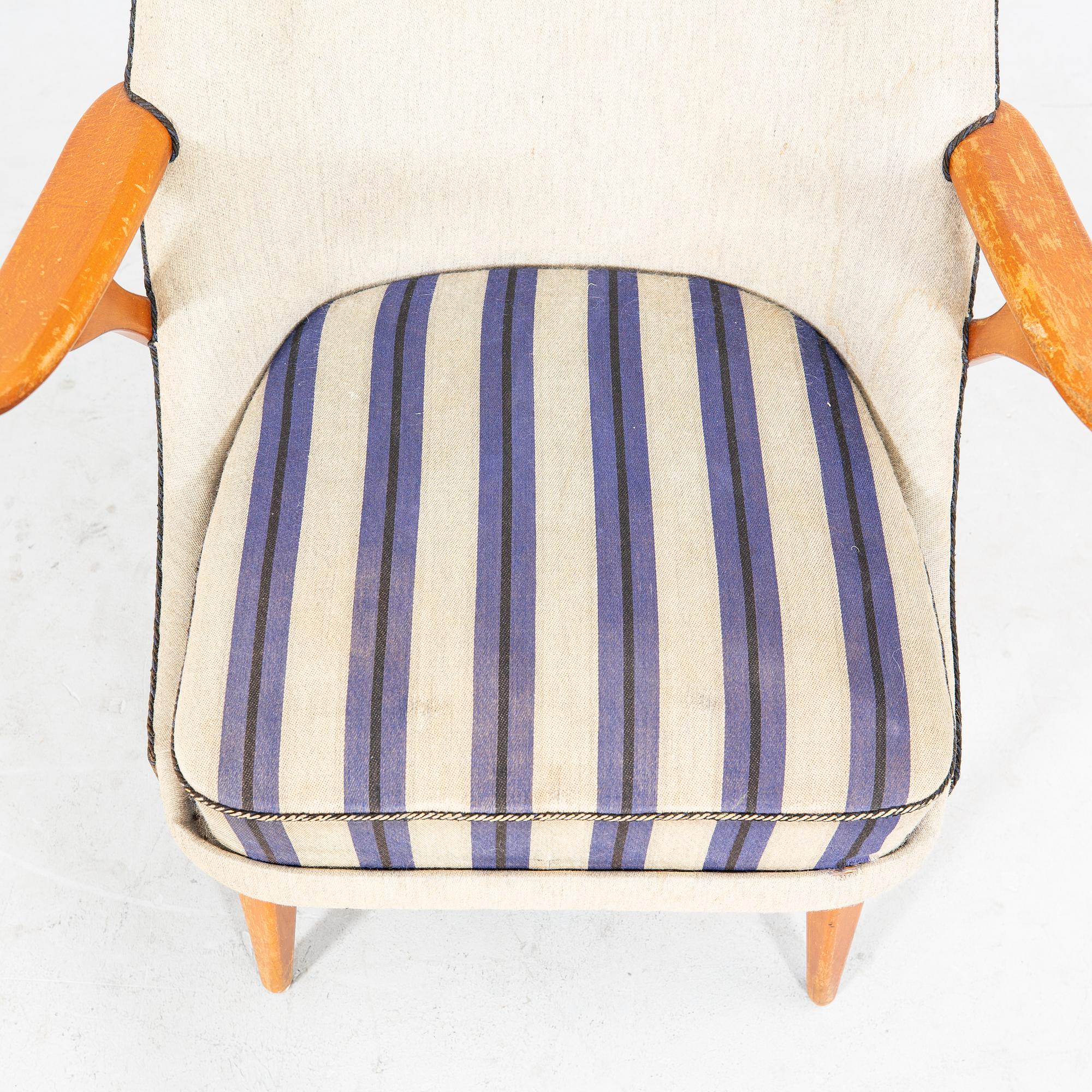 Svante Skogh, easy chair, Förenade Möbelfabrikerna, Linköping, mid 20th century.
