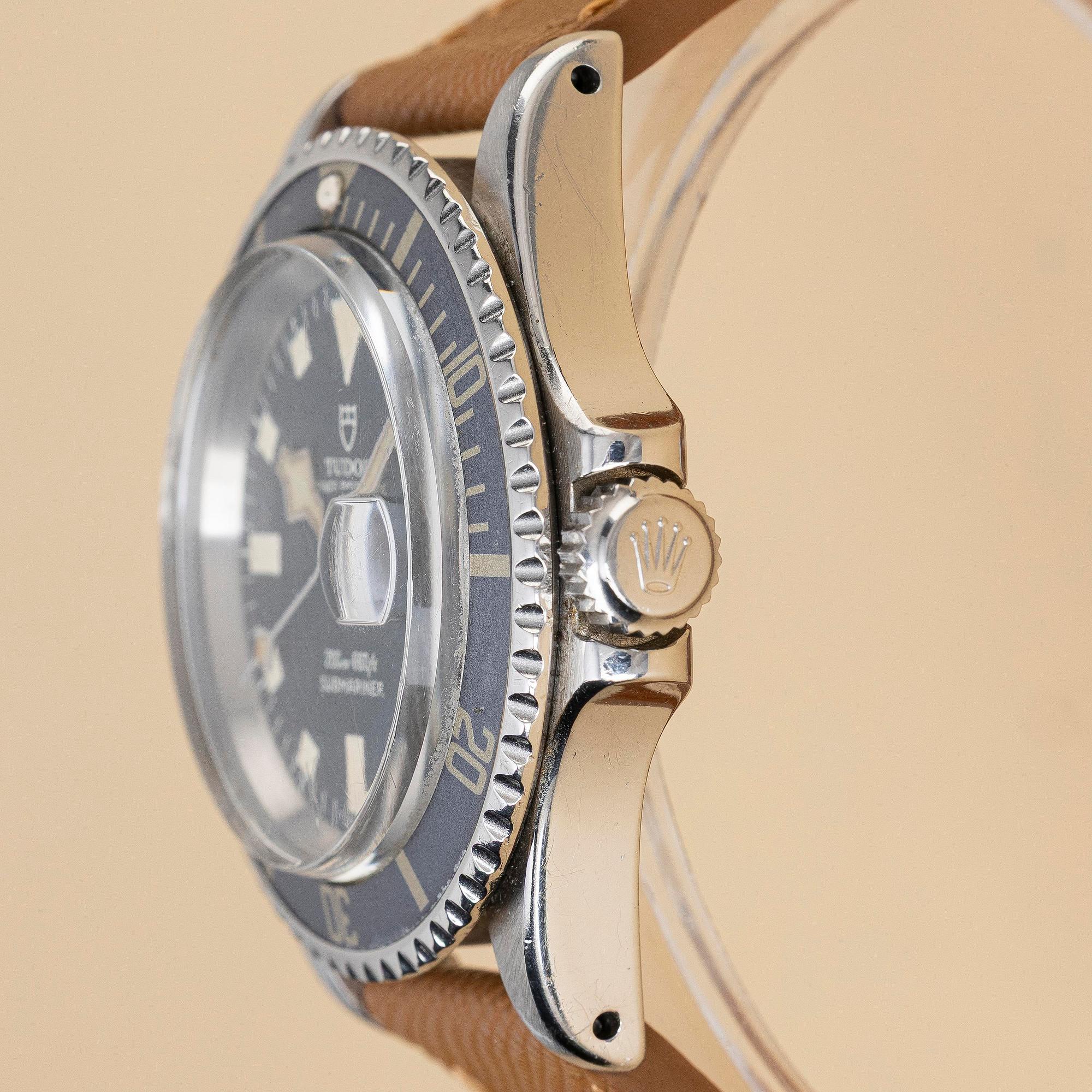 Tudor, Snowflake, "Confetti Dial", ca 1971.