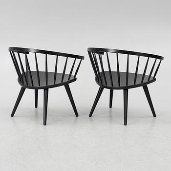 Yngve Ekström, chairs, a pair of 'Arka' chairs, Stolab.