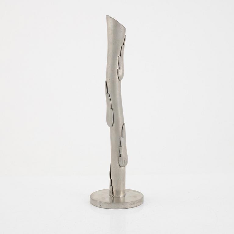 Nils Fougstedt, a model "A 949" pewter vase, Firma Svenskt Tenn, Stockholm 1929.