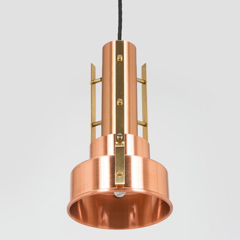 A copper pendant light for Corona group, Denmark, second half of the 20th century.