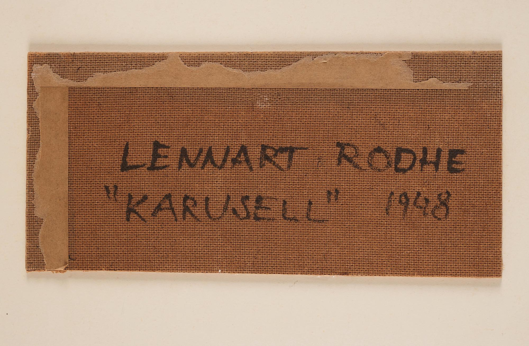 Lennart Rodhe, "Karusell".