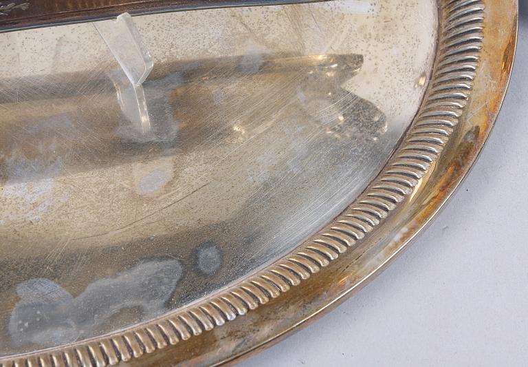 BRICKOR, 3 st, nysilver, tidigt 1900-tal.