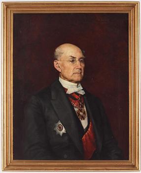 Albert Edelfelt, Porträtt föreställande friherre Johan August von Born.