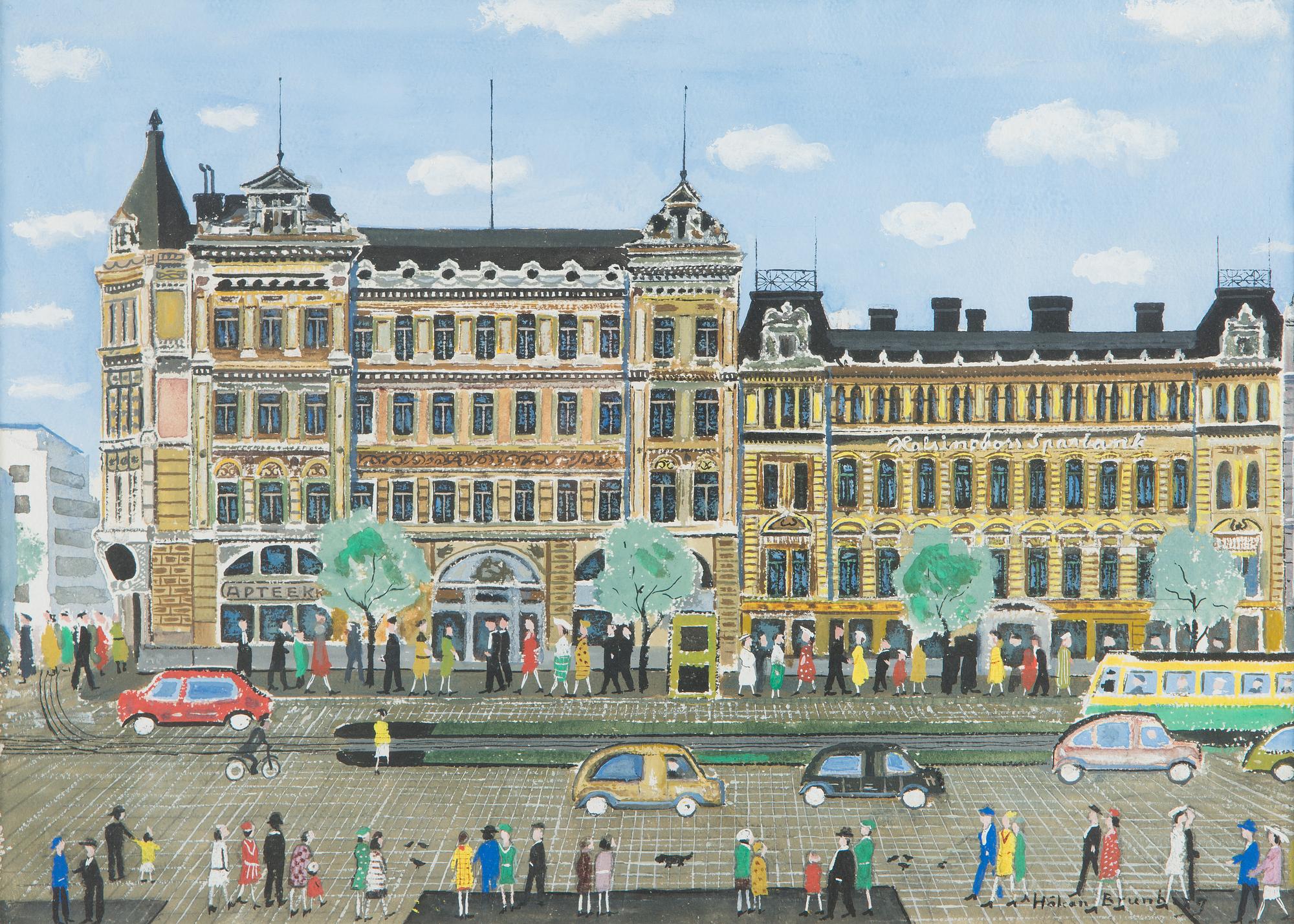 Håkan Brunberg, Mannerheim avenue in Helsinki.