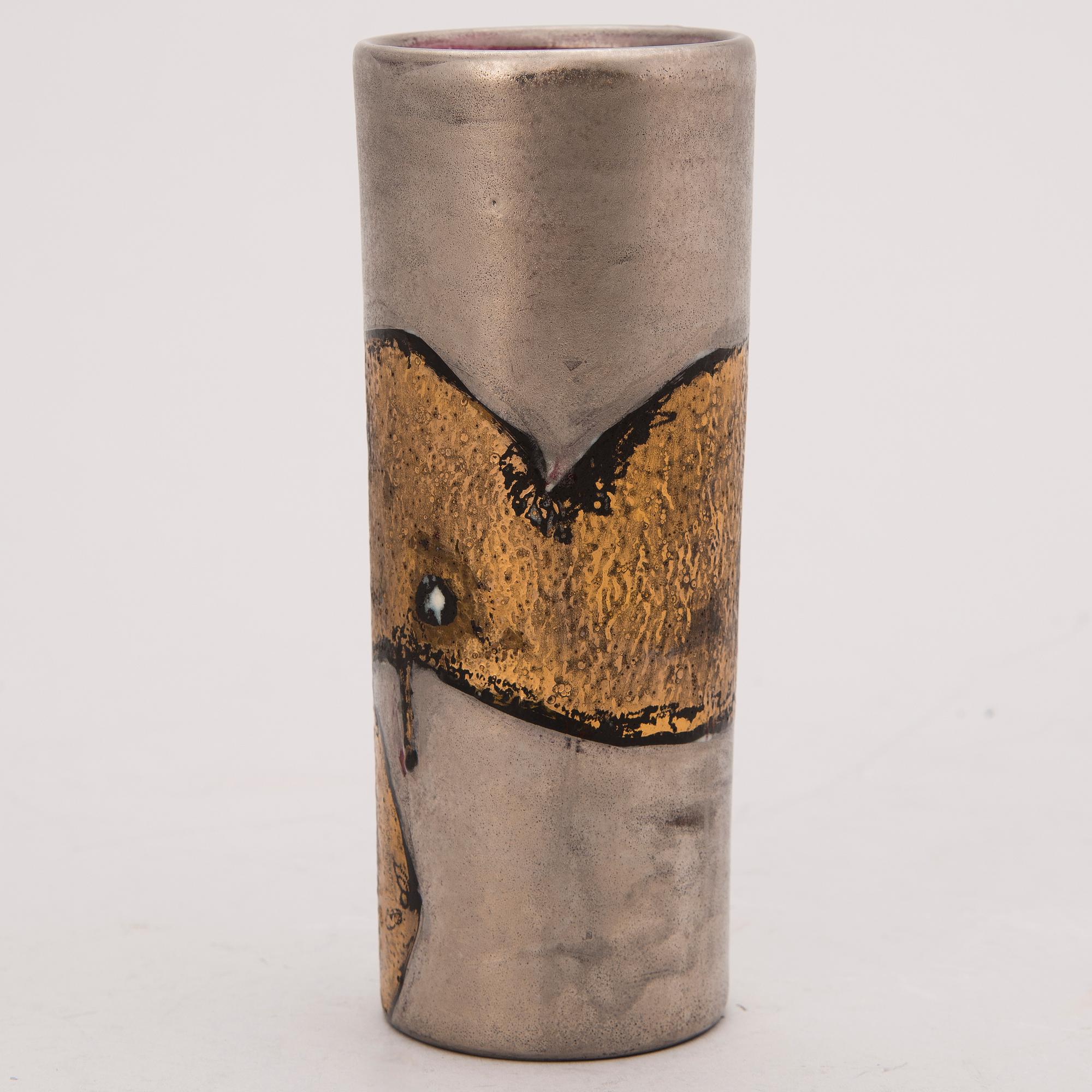 TOINI MUONA, maljakko, keramiikkaa, signeerattu TM. Arabia.