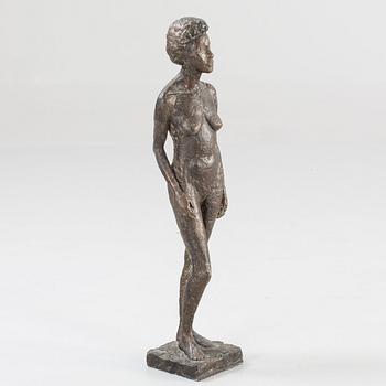 BIANCA MARIA BARMEN. Unique bronze sculpture. Signed and dated 1988.