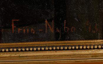 POUL FRIIS NYBO, olja på duk, signerad och daterad 93.