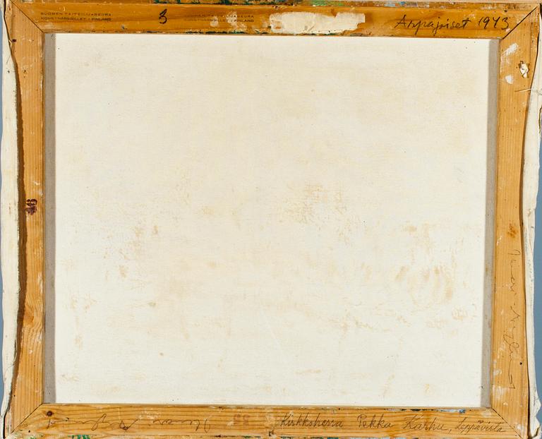 ILMARI NYLUND, olja på duk, signerad och daterad -43.