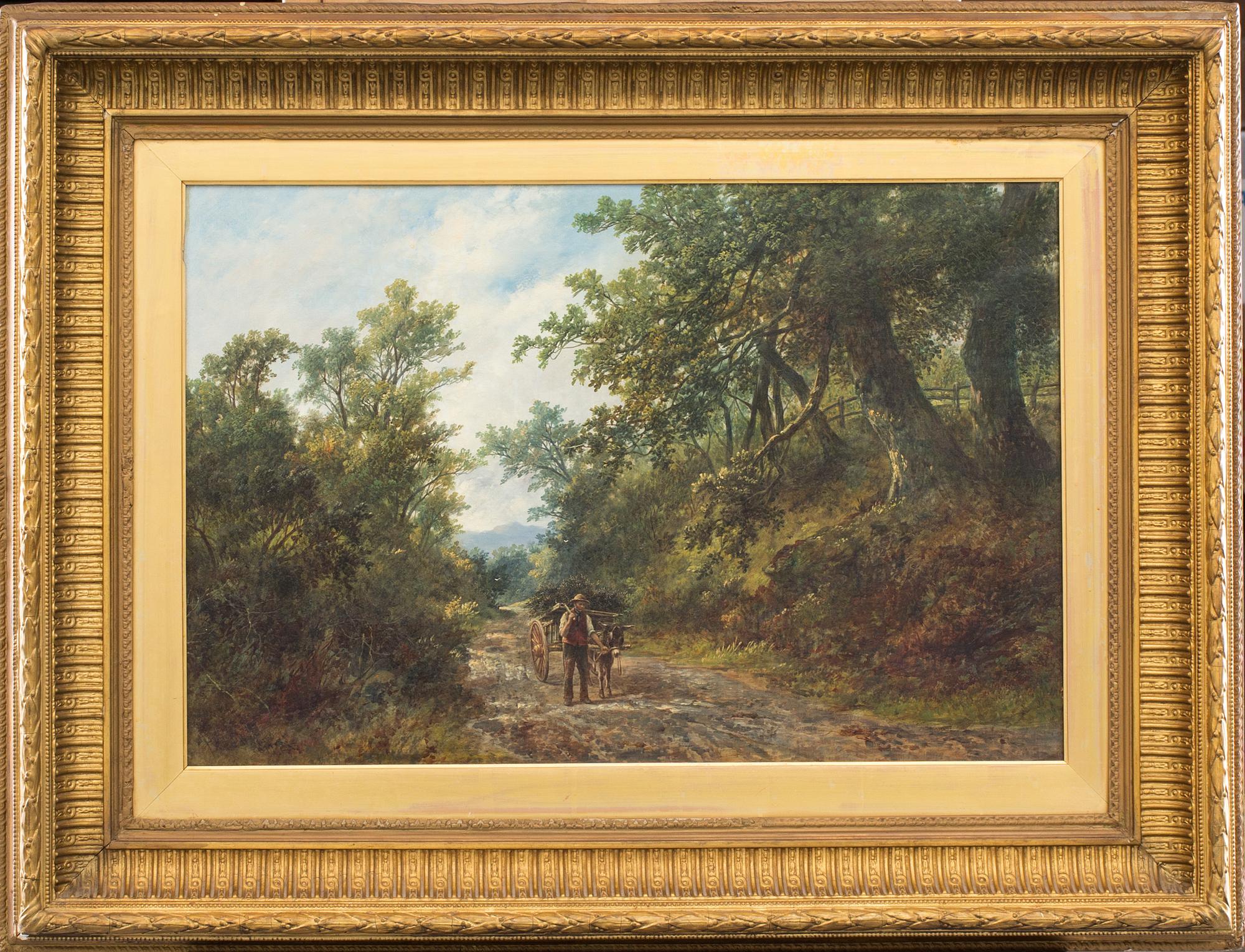 JAMES CHARLES WARD, olja på duk, signerad och daterad 1874.
