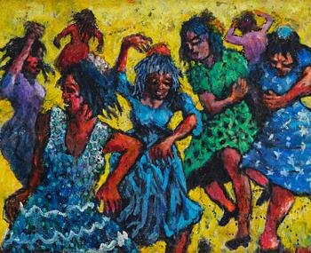 600. Clifford Jackson, "Flamenco" (dancers).