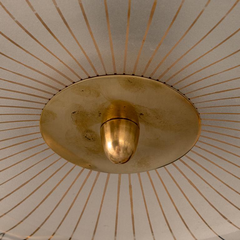 Lisa Johansson-Pape, taklampa, modell 71-005, Orno 1900-talets mitt.