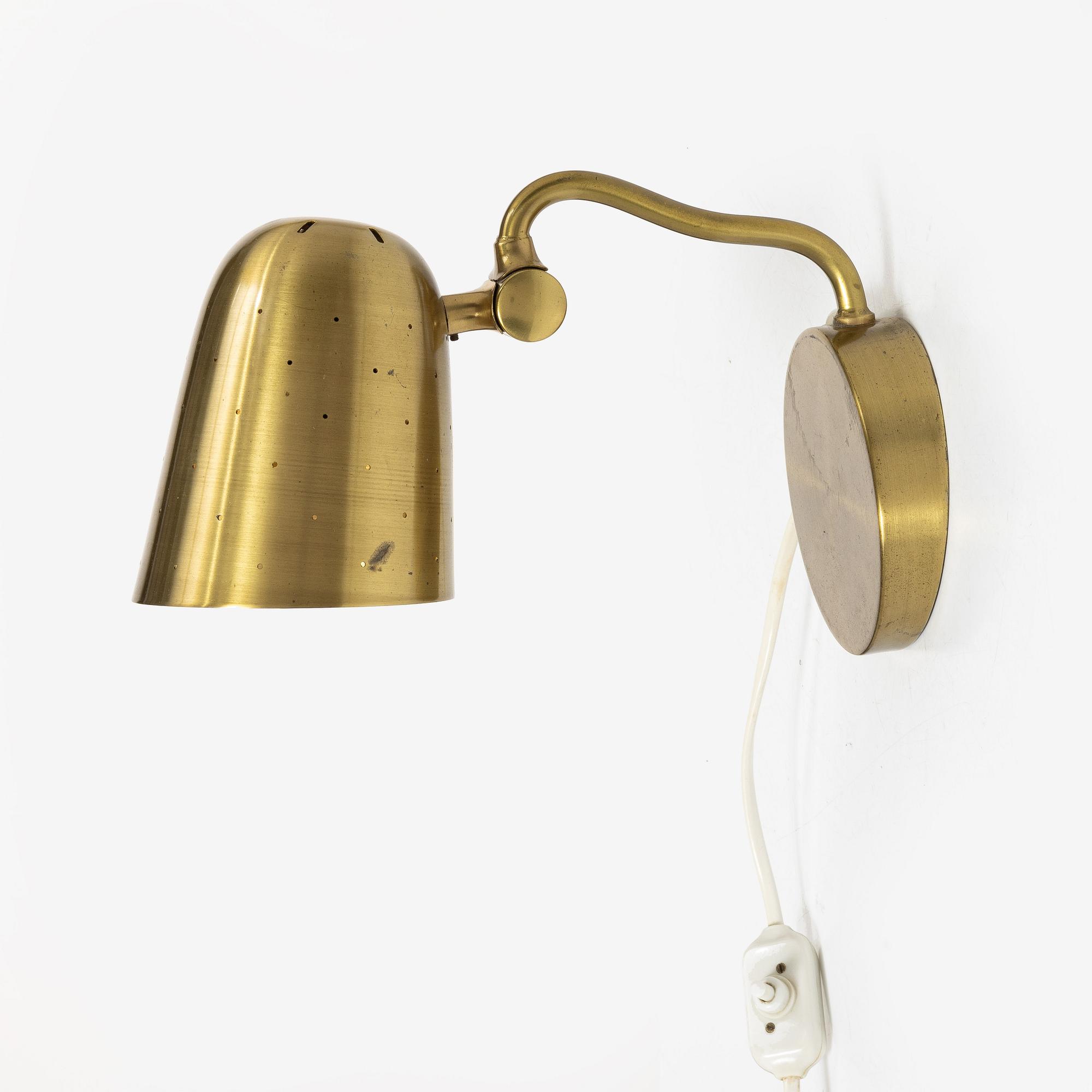 A model 9303 "Baby" wall light, Boréns, Borås, Sweden, mid20th century.