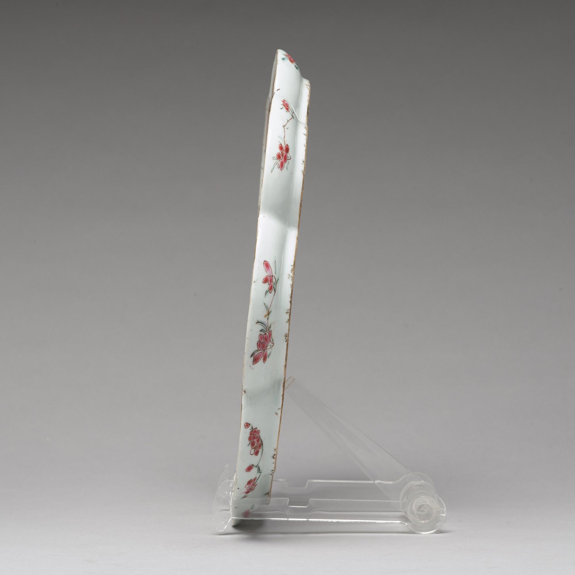 FAT, kompaniporslin. Qingdynastin, Qianlong (1736-95).