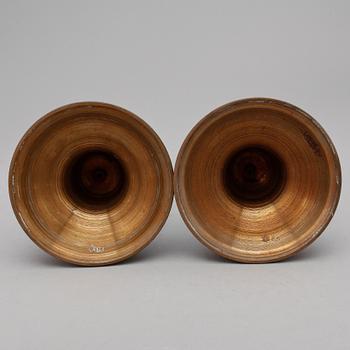 LUSSTAKAR, ett par, barockstil, 1900-tal.