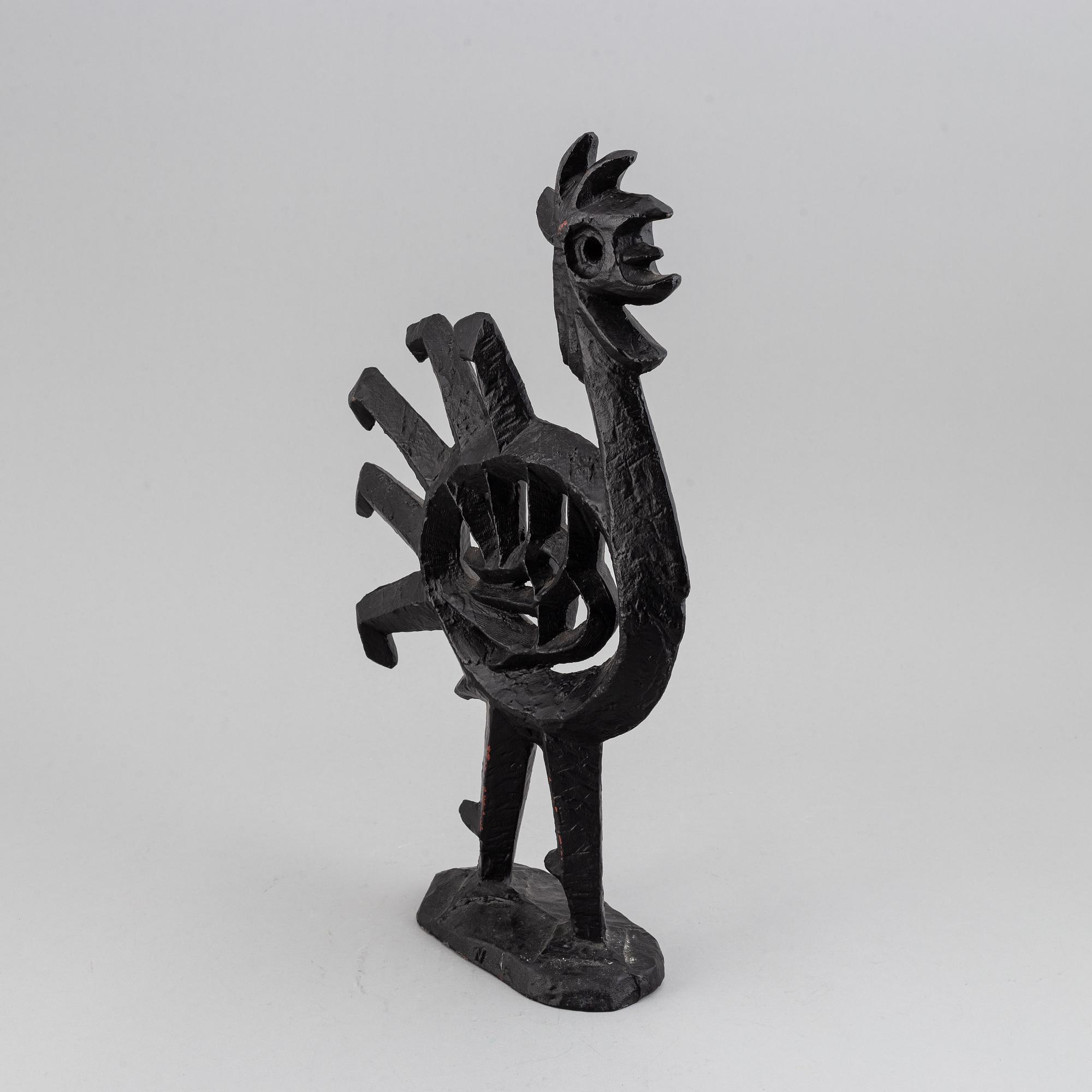 OLLE HERMANSSON, ELDHUND, gjutjärn, Husqvarna, 1900-tal.