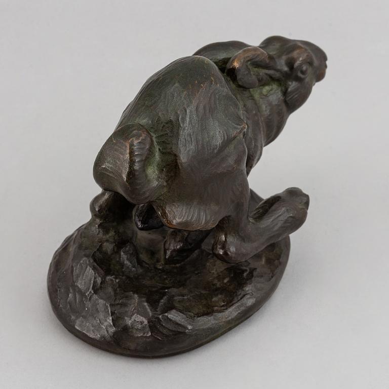 Knud Max Møller, sculpture, bronze, signed and dated -19.