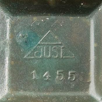 Just Andersen, Candle holders, 2 pairs, Denmark, first half of the 20th century.