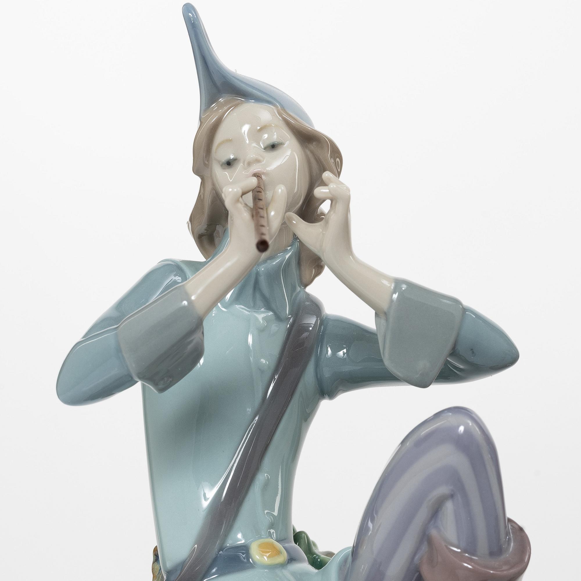 Lladró, 5 figurines, "Little Tin Soldier", "Alice in Wonderland", "Aladdin", "Little Red Riding Hood", "The Pied Piper".