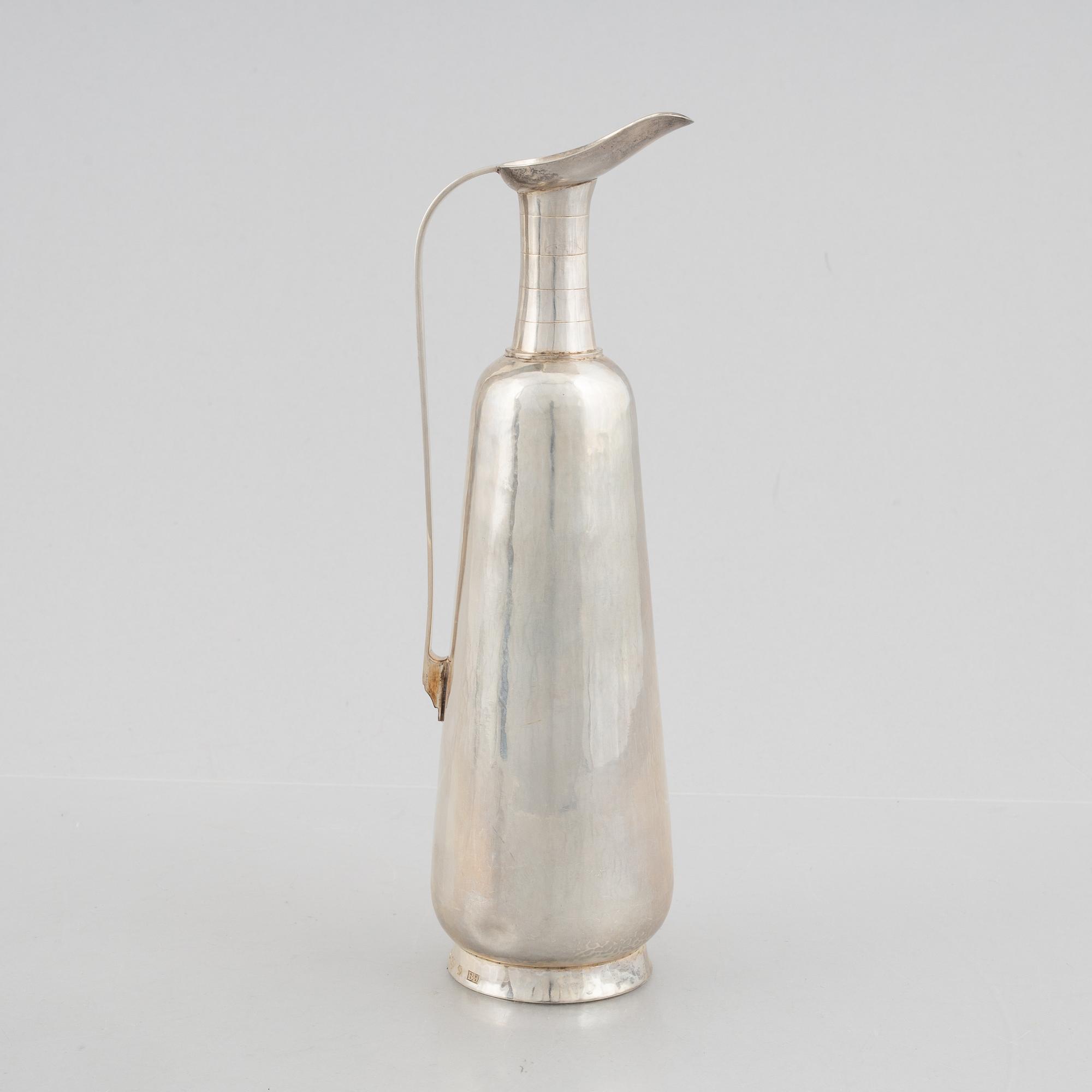 Tore Kullander, kanna, silver, Borås 1952.