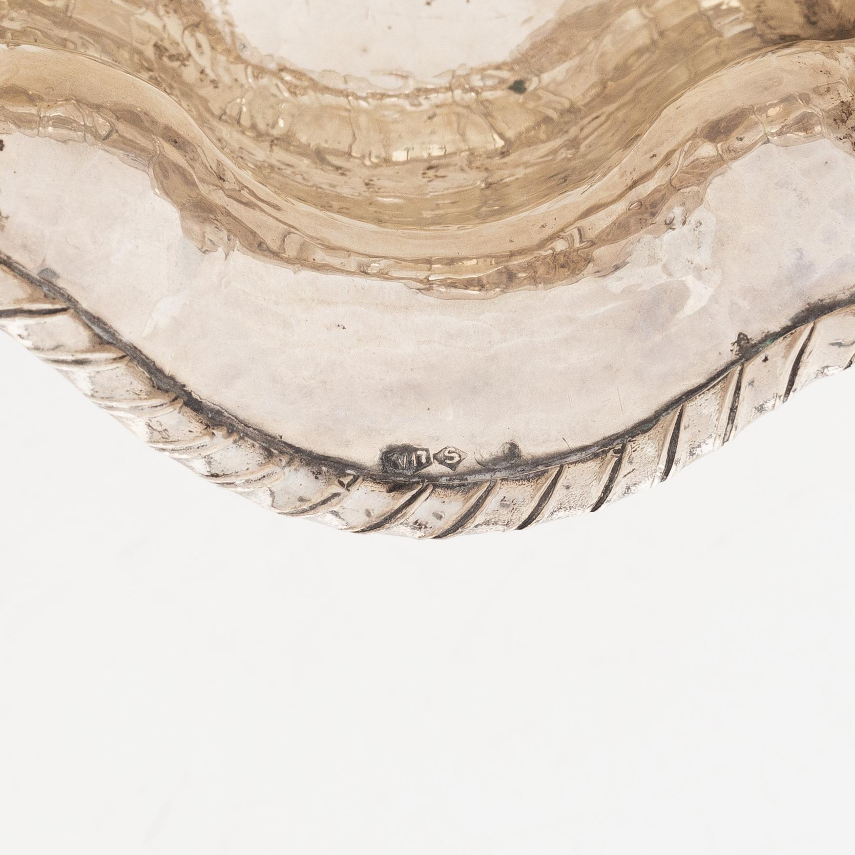 An Italian silver bowl, mid-20th century.